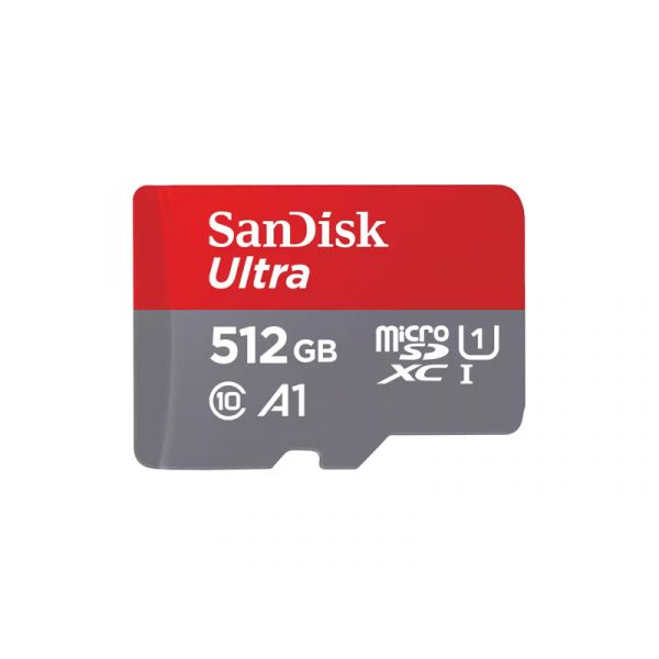 Sandisk Micro SD Ultra android kártya 512GB, Class 10, UHS-I (215424)